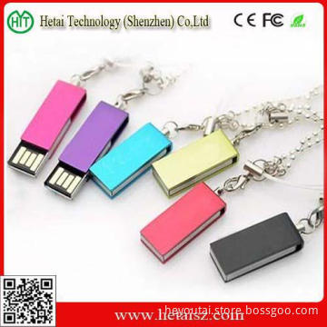 Cute Mini Type Plastic Paper Clip USB Flash Drive Print My Logo
